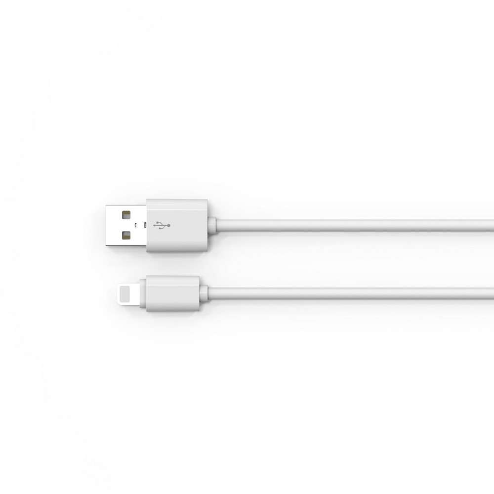Кабель USB iPhone 5, LDNIO, White, 2 м (LS-02) 